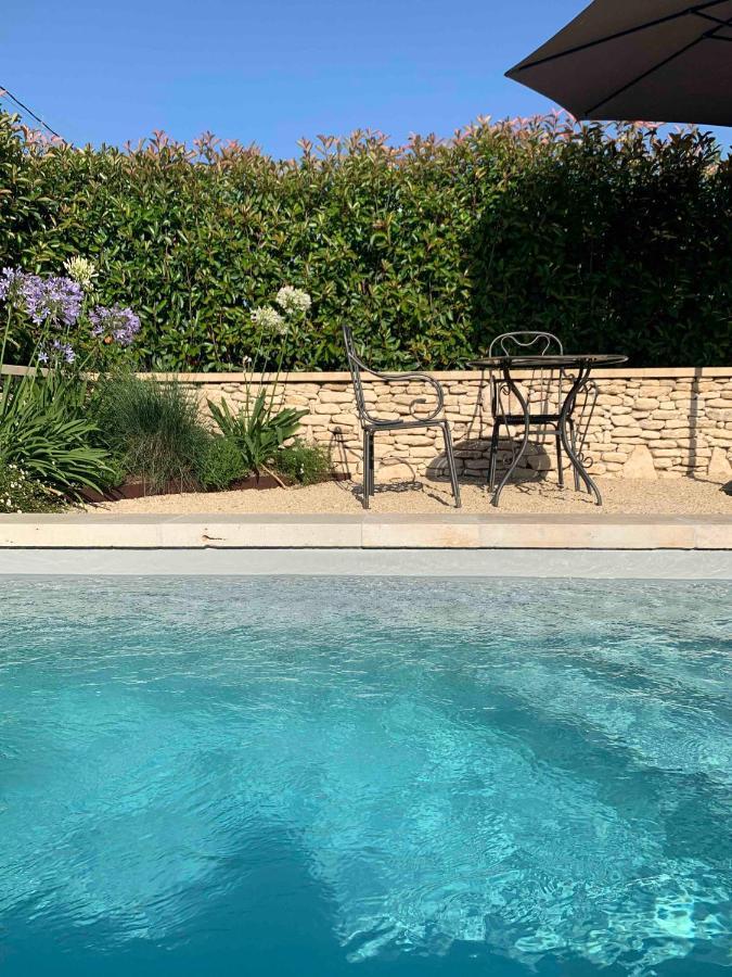 Villa Le Cabanon De Livia Avec Piscine Privee Cucuron Esterno foto